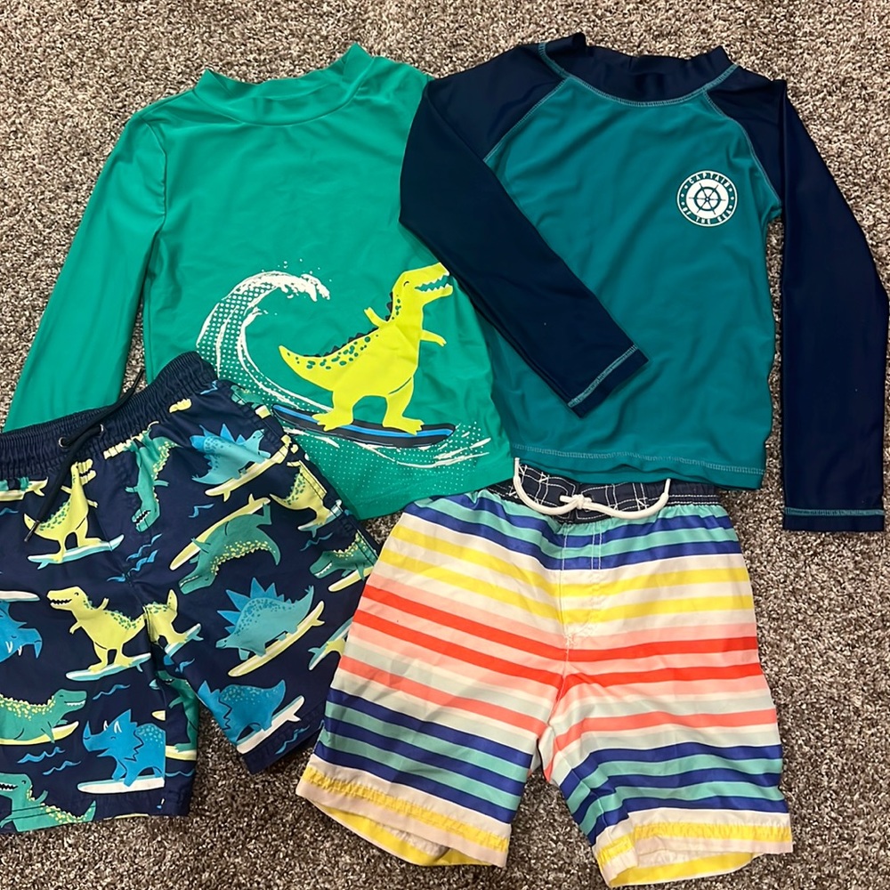 Carters Swim Bundle, 5T